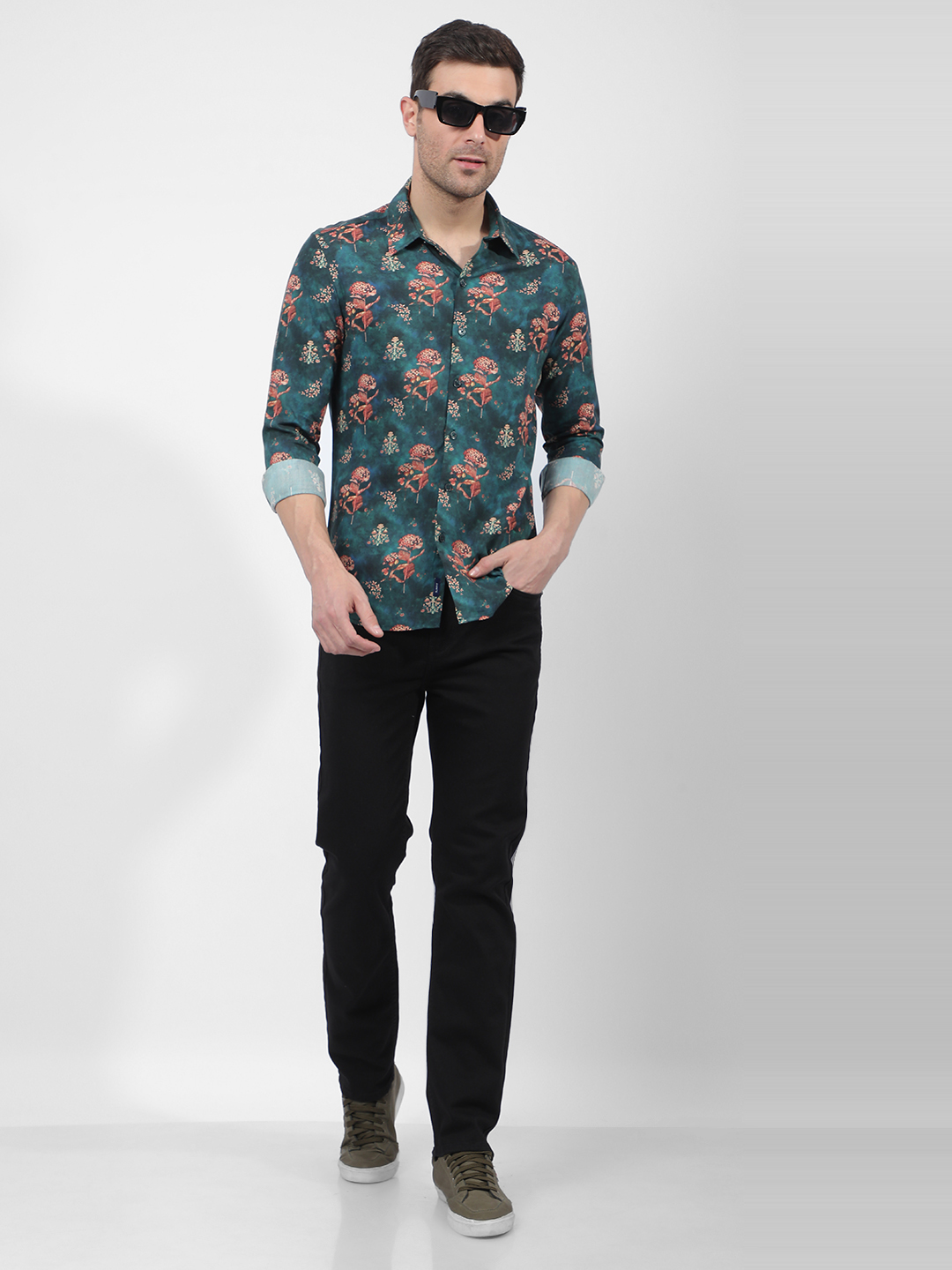 Numero Uno Men Solid Black Jeans